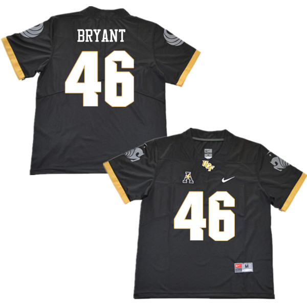 Men #46 Davonchae Bryant UCF Knights College Football Jerseys Sale-Black - Click Image to Close